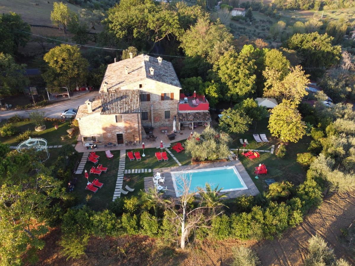 Agriturismo Corte Decia Saludecio Exterior foto