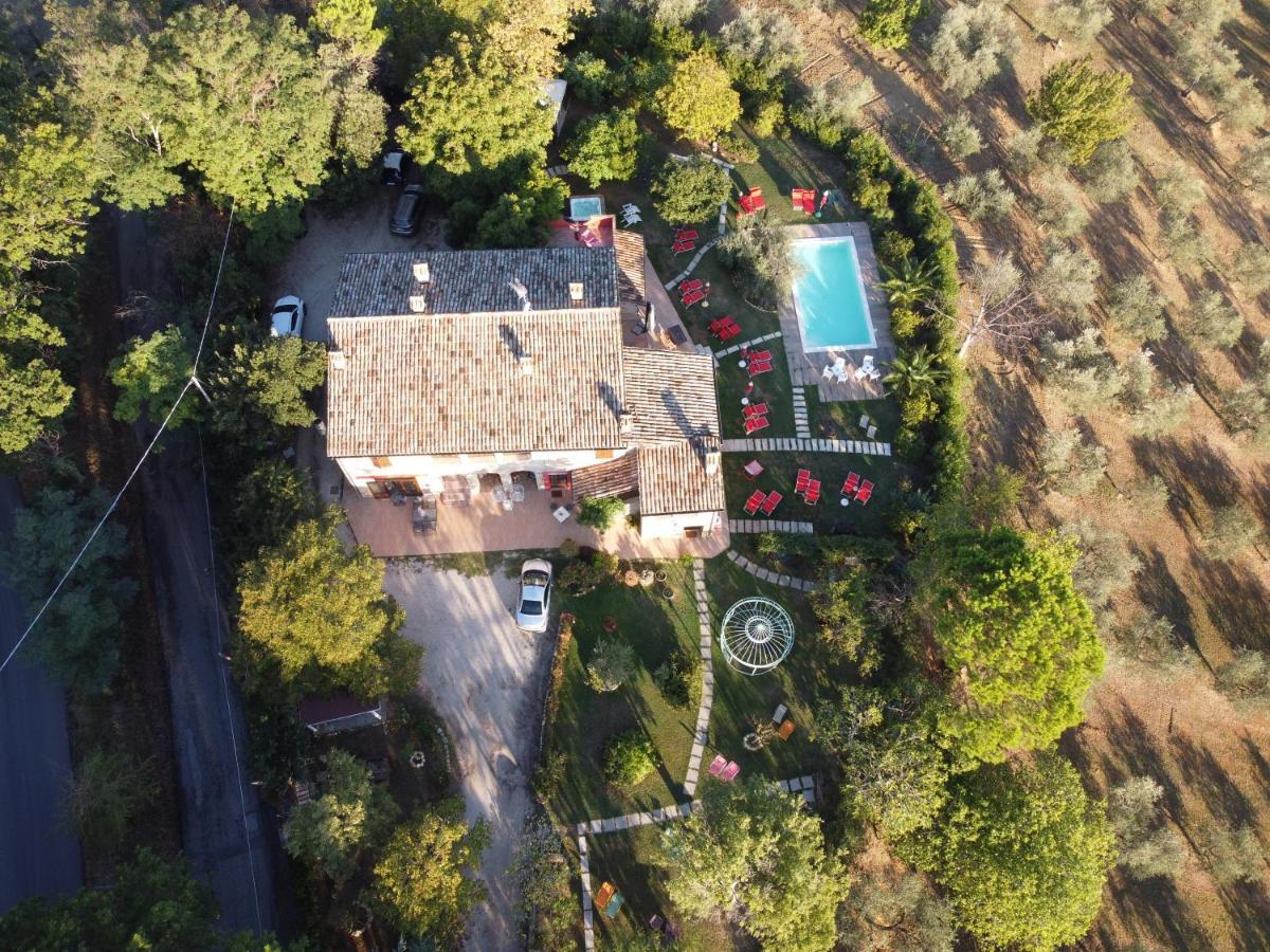 Agriturismo Corte Decia Saludecio Exterior foto