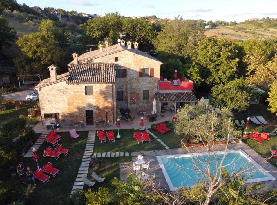 Agriturismo Corte Decia Saludecio Exterior foto