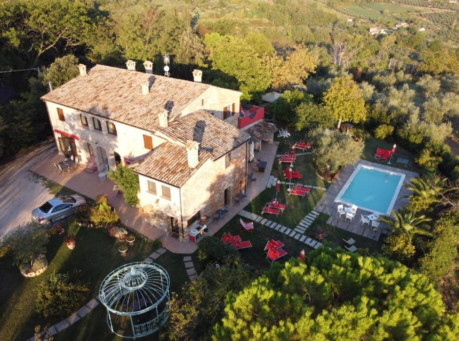 Agriturismo Corte Decia Saludecio Exterior foto