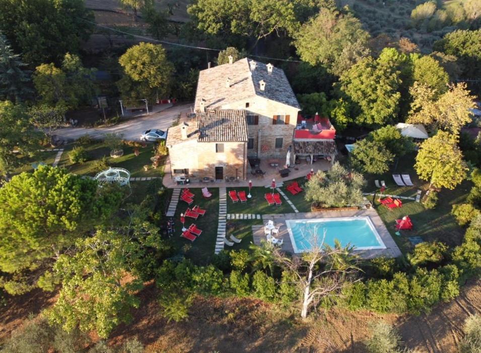 Agriturismo Corte Decia Saludecio Exterior foto
